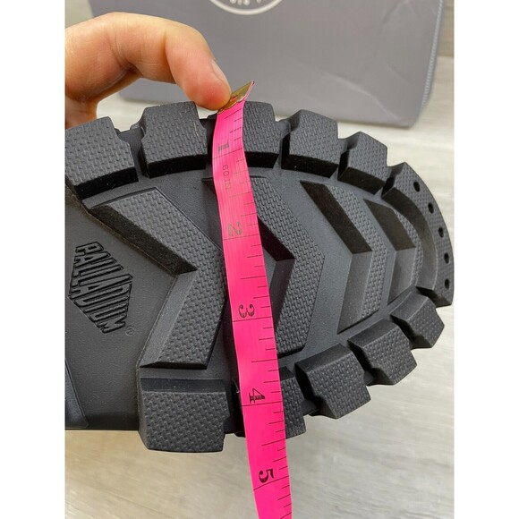 Palladium Revolt Hi TX 97242-307-M Women 10 Brown CottonCanvas Ankle Combat Boot - Picture 9 of 12